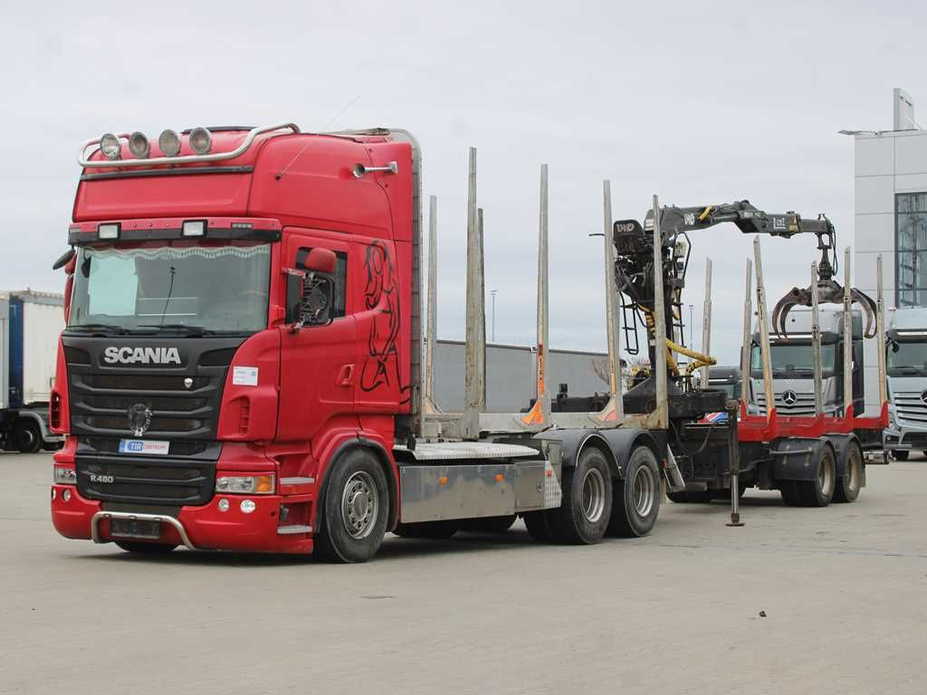 Scania R 480, CRANE LHO L120Z(78), 6X4 - شاحنة كرين: صورة 1 Scania R 480, CRANE LHO L120Z(78), 6X4 - شاحنة كرين: صورة 1