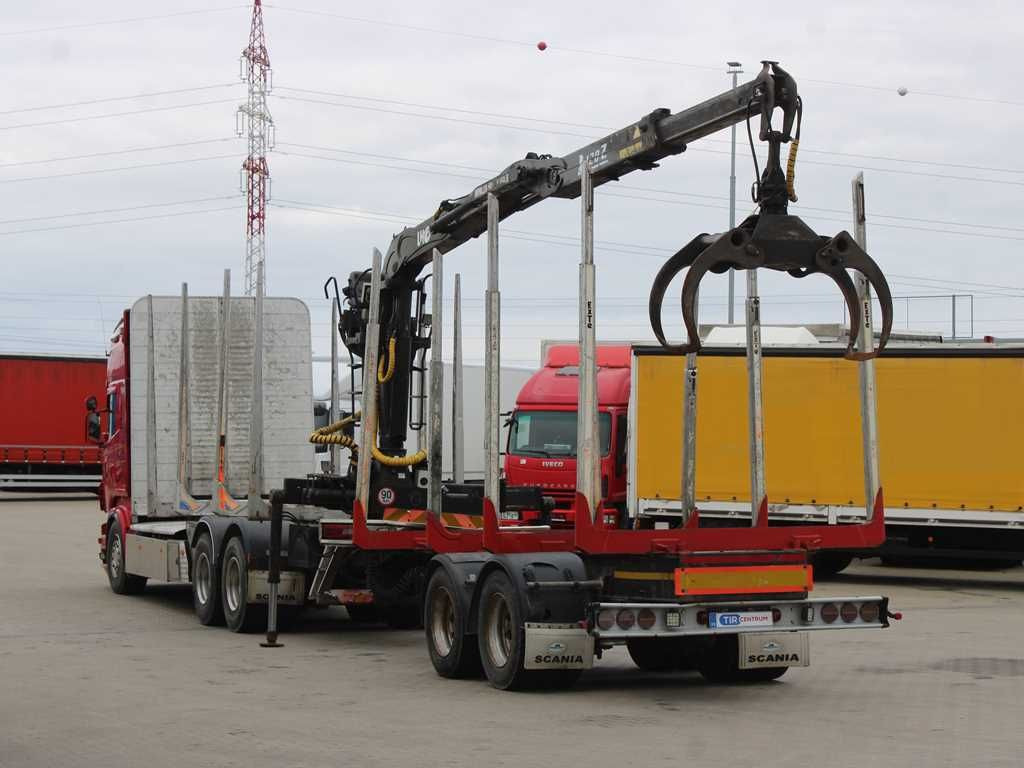 Scania R 480, CRANE LHO L120Z(78), 6X4 - شاحنة قطع الأشجار, شاحنة كرين: صورة 4 Scania R 480, CRANE LHO L120Z(78), 6X4 - شاحنة قطع الأشجار, شاحنة كرين: صورة 4