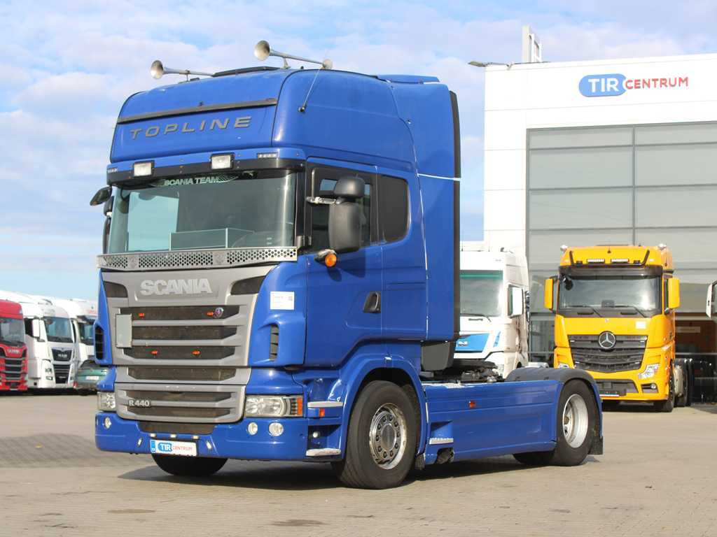 Scania R440, EURO 5, RETARDER, INDEPENDENT AIR CONDITIONING, DUAL-CIRCUIT HYDRAULICS - وحدة جر: صورة 1 Scania R440, EURO 5, RETARDER, INDEPENDENT AIR CONDITIONING, DUAL-CIRCUIT HYDRAULICS - وحدة جر: صورة 1