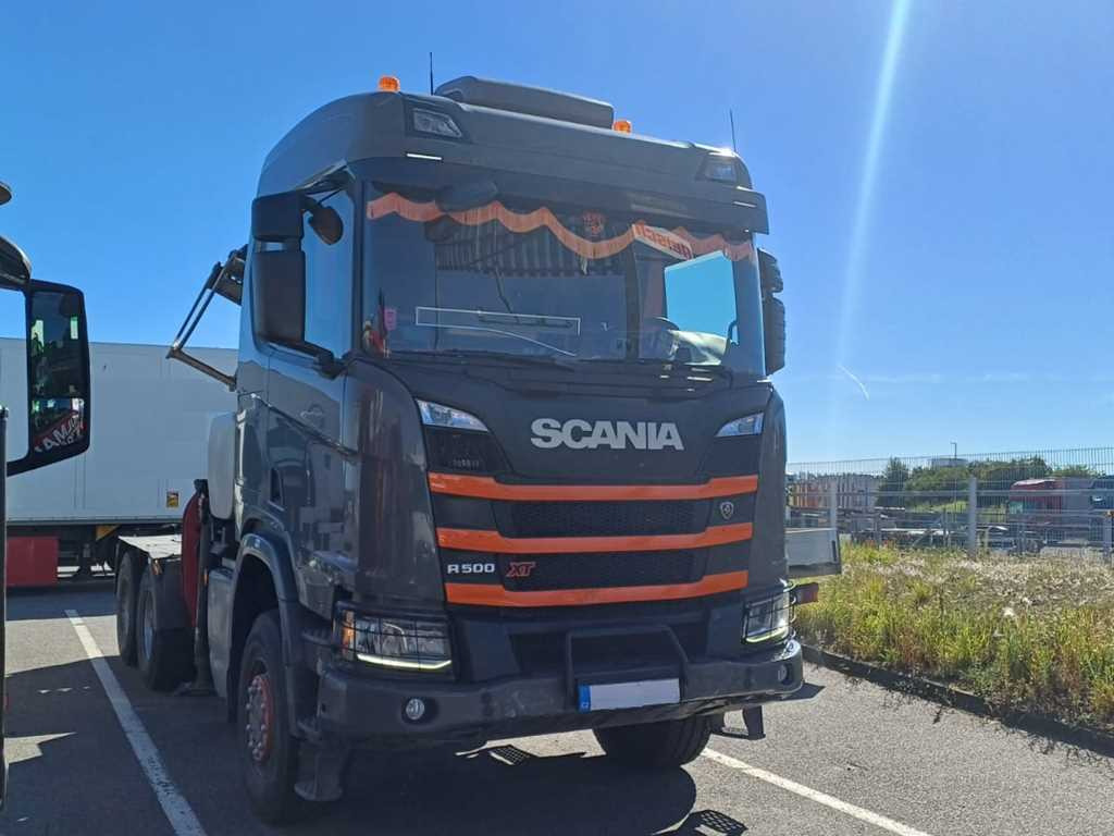 Scania R500, 6x6, RETARDER, OPTICRUISE, PALFINGER EPSILON S260Z96 - وحدة جر: صورة 3 Scania R500, 6x6, RETARDER, OPTICRUISE, PALFINGER EPSILON S260Z96 - وحدة جر: صورة 3