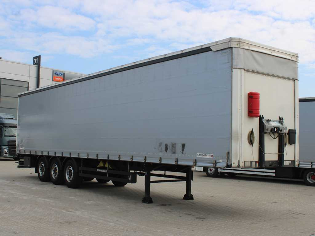 Schwarzmüller SPA 3/E, AXLES SAF, MULDA, MULTILOCK, TIRES 80% - نصف مقطورة ستارة: صورة 3 Schwarzmüller SPA 3/E, AXLES SAF, MULDA, MULTILOCK, TIRES 80% - نصف مقطورة ستارة: صورة 3