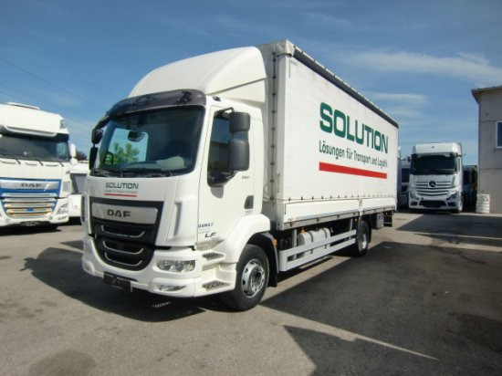 DAF LF 260 16 Tonner Plane mit LBW, Automatik, E6, - شاحنة ستارة: صورة 1 DAF LF 260 16 Tonner Plane mit LBW, Automatik, E6, - شاحنة ستارة: صورة 1