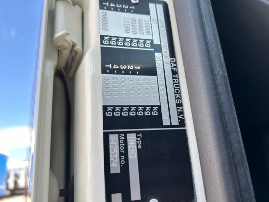 شاحنات الحاويات / جسم علوي قابل للتغيير شاحنة DAF XF 480 FA BDF SSC Euro 6, Bär Cargolift Falt, Retarder: صورة 6