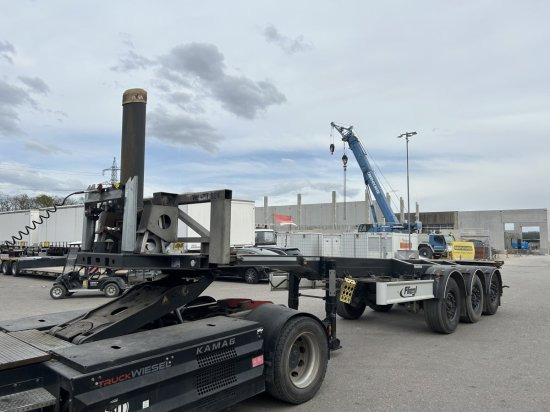 FLIEGL 30 ft Container Kippchassis ,Alufelgen - نصف مقطورة لنقل الحاويات: صورة 1 FLIEGL 30 ft Container Kippchassis ,Alufelgen - نصف مقطورة لنقل الحاويات: صورة 1