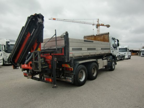 Iveco Trakker KPFC1/2A4_85_1313 Palfinger PK 16502 - شاحنة قلاب, شاحنة كرين: صورة 4 Iveco Trakker KPFC1/2A4_85_1313 Palfinger PK 16502 - شاحنة قلاب, شاحنة كرين: صورة 4