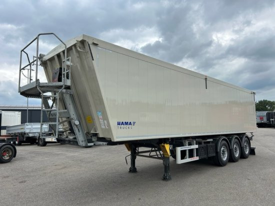 Kempf SKM 39 Alu-Kastenmulde 55m³ Rollplane - قلابة نصف مقطورة نصف مقطورة قلابة: صورة 1 Kempf SKM 39 Alu-Kastenmulde 55m³ Rollplane - قلابة نصف مقطورة نصف مقطورة قلابة: صورة 1
