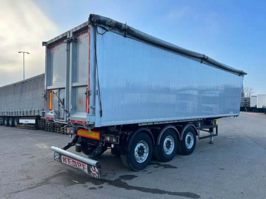 Kempf SKM 39 Alu-Kastenmulde 55m³ Rollplane - قلابة نصف مقطورة نصف مقطورة قلابة: صورة 4 Kempf SKM 39 Alu-Kastenmulde 55m³ Rollplane - قلابة نصف مقطورة نصف مقطورة قلابة: صورة 4
