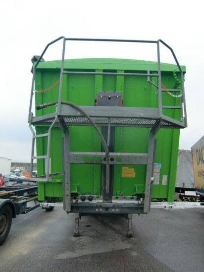 Kempf SKM 39 Alu-Kastenmulde 55m³ Rollplane - قلابة نصف مقطورة نصف مقطورة قلابة: صورة 2 Kempf SKM 39 Alu-Kastenmulde 55m³ Rollplane - قلابة نصف مقطورة نصف مقطورة قلابة: صورة 2