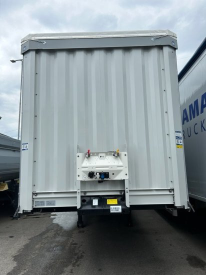 Krone 1-achs Auflieger, Heckabstützung XL Zertifikat, Edscha-Verdeck, - نصف مقطورة ستارة: صورة 2 Krone 1-achs Auflieger, Heckabstützung XL Zertifikat, Edscha-Verdeck, - نصف مقطورة ستارة: صورة 2