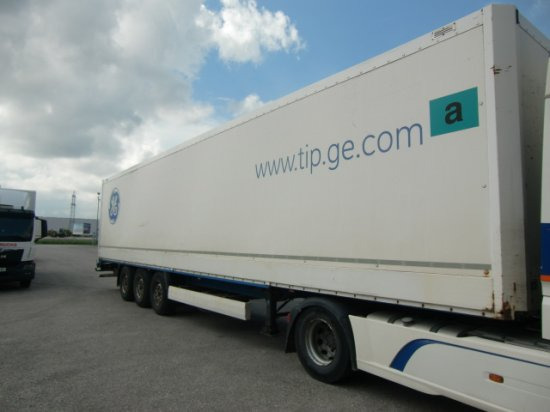 Krone 3-achs Kofferauflieger SDK 27 Zurrschienen - نصف مقطورة صندوق مغلق: صورة 1 Krone 3-achs Kofferauflieger SDK 27 Zurrschienen - نصف مقطورة صندوق مغلق: صورة 1