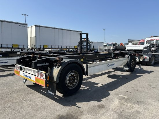 Krone AZ 18, Standard-Lafette BPW-Achsen, - مقطورة نقل الحاويات: صورة 4 Krone AZ 18, Standard-Lafette BPW-Achsen, - مقطورة نقل الحاويات: صورة 4