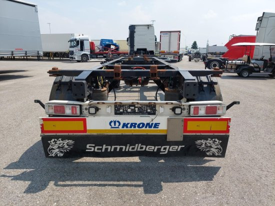 Krone AZ 18, Standard-Lafette Krone-Achsen, - مقطورة نقل الحاويات: صورة 3 Krone AZ 18, Standard-Lafette Krone-Achsen, - مقطورة نقل الحاويات: صورة 3