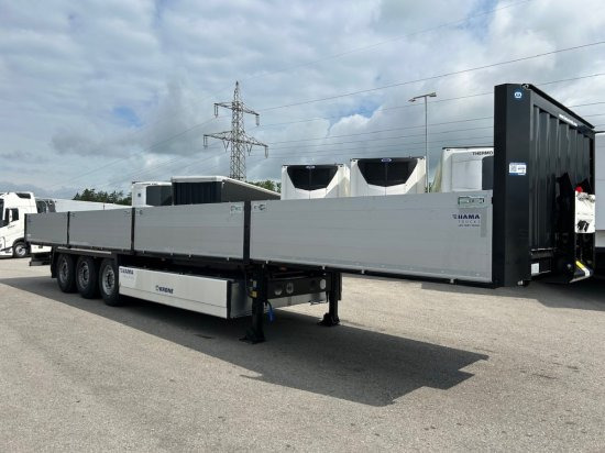 Krone Profi Liner SDP 27 Baustoff Auflieger Neu,  1-A Liftachse, mehrere Einheiten vorhanden - نصف مقطورة مسطحة: صورة 3 Krone Profi Liner SDP 27 Baustoff Auflieger Neu,  1-A Liftachse, mehrere Einheiten vorhanden - نصف مقطورة مسطحة: صورة 3