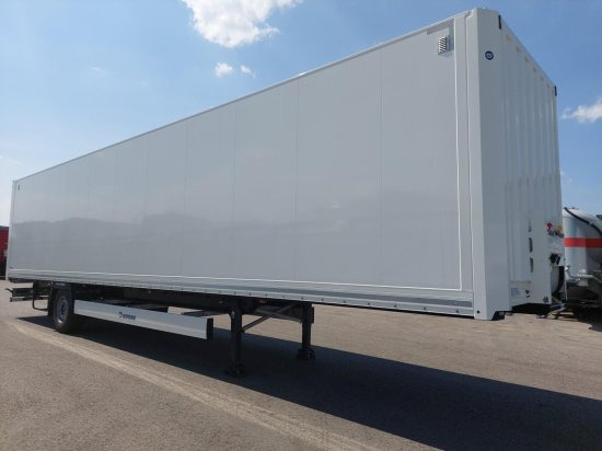 Krone SEK DryLiner 1-Achs Kofferauflieger, Heckabstützung , 2 Stück - نصف مقطورة صندوق مغلق: صورة 5 Krone SEK DryLiner 1-Achs Kofferauflieger, Heckabstützung , 2 Stück - نصف مقطورة صندوق مغلق: صورة 5