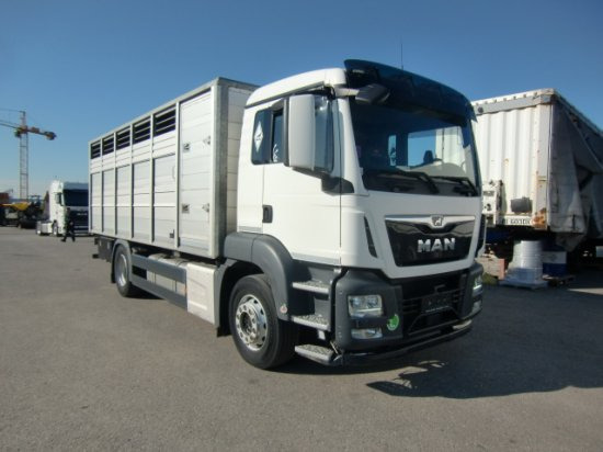 MAN TGS 18.420 Tiertransporter,Euro 6, Manual Seilwinde, el. Ladebordwand Voll Luft - شاحنة نقل خيل: صورة 3 MAN TGS 18.420 Tiertransporter,Euro 6, Manual Seilwinde, el. Ladebordwand Voll Luft - شاحنة نقل خيل: صورة 3