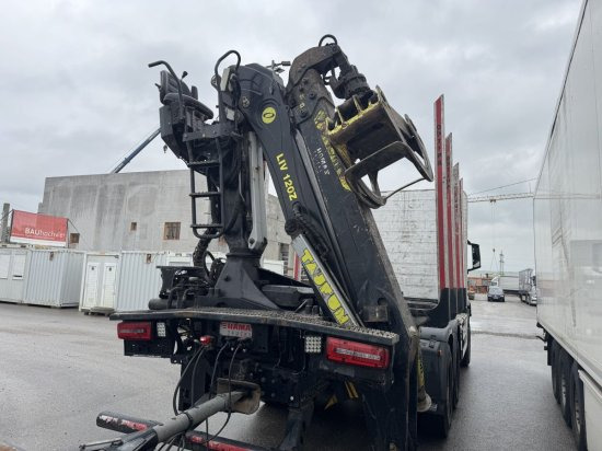 MAN TGS 33.510 BL 6x4, Intarder, Holztransporter, LIV 120Z - شاحنة قطع الأشجار, شاحنة كرين: صورة 4 MAN TGS 33.510 BL 6x4, Intarder, Holztransporter, LIV 120Z - شاحنة قطع الأشجار, شاحنة كرين: صورة 4