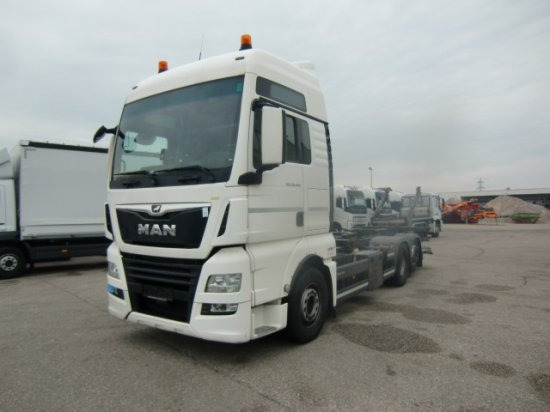 MAN TGX 26.460 XXL 6x2 Liftachse Euro 6 Unterfaltbühne - شاحنات الحاويات / جسم علوي قابل للتغيير شاحنة: صورة 1 MAN TGX 26.460 XXL 6x2 Liftachse Euro 6 Unterfaltbühne - شاحنات الحاويات / جسم علوي قابل للتغيير شاحنة: صورة 1