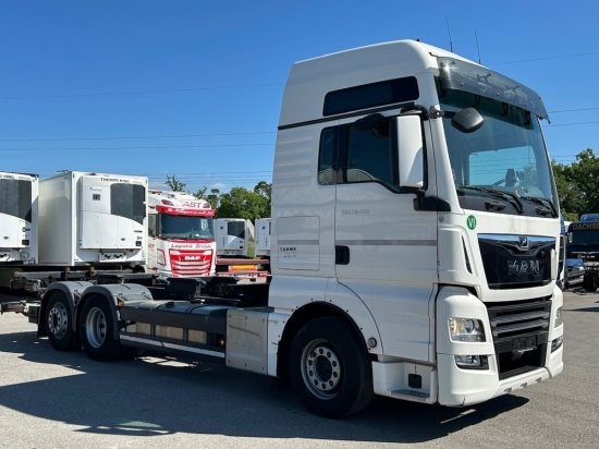 MAN TGX 26.470 XXL, 6x2, Liftachse, EURO6, Intarder, - شاحنات الحاويات / جسم علوي قابل للتغيير شاحنة: صورة 3 MAN TGX 26.470 XXL, 6x2, Liftachse, EURO6, Intarder, - شاحنات الحاويات / جسم علوي قابل للتغيير شاحنة: صورة 3