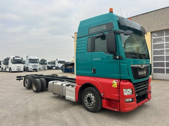 MAN TGX 26.500 XXL, 6x2, Jumbo, Liftachse, Intarder, Euro6, Full-Air - شاحنة هيكل كابينة: صورة 3 MAN TGX 26.500 XXL, 6x2, Jumbo, Liftachse, Intarder, Euro6, Full-Air - شاحنة هيكل كابينة: صورة 3