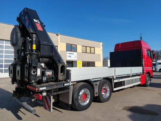 MAN TGX 26.510 BL Pritsche, Intarder, HIAB X-HIPRO 558EP-5, Alu-Felgen, Lenkachse, - شاحنات مسطحة, شاحنة كرين: صورة 4 MAN TGX 26.510 BL Pritsche, Intarder, HIAB X-HIPRO 558EP-5, Alu-Felgen, Lenkachse, - شاحنات مسطحة, شاحنة كرين: صورة 4