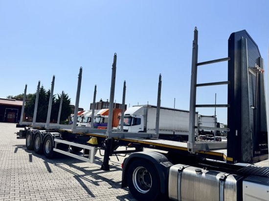 MEGA TIMBER LONG Holzauflieger 6 Rungenpaare - نصف مقطورة اخشاب: صورة 1 MEGA TIMBER LONG Holzauflieger 6 Rungenpaare - نصف مقطورة اخشاب: صورة 1