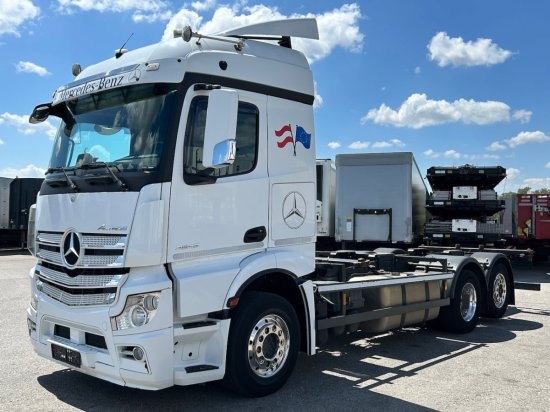 Mercedes-Benz Actros 2545 6x2 BDF E6, Retarder, Alufelgen - شاحنات الحاويات / جسم علوي قابل للتغيير شاحنة: صورة 1 Mercedes-Benz Actros 2545 6x2 BDF E6, Retarder, Alufelgen - شاحنات الحاويات / جسم علوي قابل للتغيير شاحنة: صورة 1