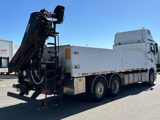 Mercedes-Benz Actros 2545 L 6x2, Retarder, Pritsche, Hiab XS 166 D-4 PRO, E5 - شاحنات مسطحة, شاحنة كرين: صورة 5 Mercedes-Benz Actros 2545 L 6x2, Retarder, Pritsche, Hiab XS 166 D-4 PRO, E5 - شاحنات مسطحة, شاحنة كرين: صورة 5