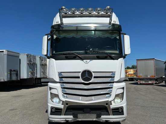 Mercedes-Benz Actros 2545 L 6x2, Retarder, Pritsche, Hiab XS 166 D-4 PRO, E5 - شاحنات مسطحة, شاحنة كرين: صورة 2 Mercedes-Benz Actros 2545 L 6x2, Retarder, Pritsche, Hiab XS 166 D-4 PRO, E5 - شاحنات مسطحة, شاحنة كرين: صورة 2