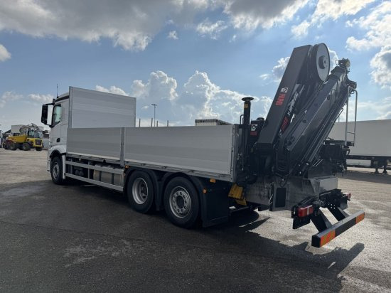 Mercedes-Benz Actros 2653, Retarder, Pritsche, Hiab Hipro 232 ES5 - شاحنات مسطحة, شاحنة كرين: صورة 4 Mercedes-Benz Actros 2653, Retarder, Pritsche, Hiab Hipro 232 ES5 - شاحنات مسطحة, شاحنة كرين: صورة 4
