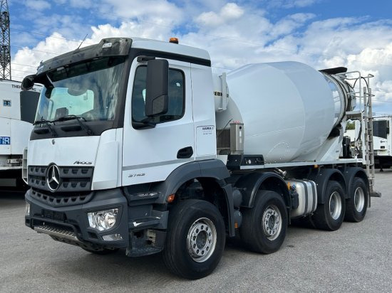 Mercedes-Benz Arocs 3743, 8x4 Betonmischer, Euro 6, 9m³ Liebherr Mischer - شاحنة خلاطة خرسانة: صورة 1 Mercedes-Benz Arocs 3743, 8x4 Betonmischer, Euro 6, 9m³ Liebherr Mischer - شاحنة خلاطة خرسانة: صورة 1