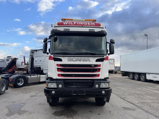 Scania G490 6X6 Blatt-Blatt Penz Kran 12.Z8.70 - شاحنة قطع الأشجار, شاحنة كرين: صورة 2 Scania G490 6X6 Blatt-Blatt Penz Kran 12.Z8.70 - شاحنة قطع الأشجار, شاحنة كرين: صورة 2