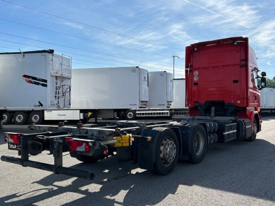 Scania R410 6x2 Topline, BDF, E6, Automatik, Redarter, Standklima, Liftachse - شاحنات الحاويات / جسم علوي قابل للتغيير شاحنة: صورة 5 Scania R410 6x2 Topline, BDF, E6, Automatik, Redarter, Standklima, Liftachse - شاحنات الحاويات / جسم علوي قابل للتغيير شاحنة: صورة 5