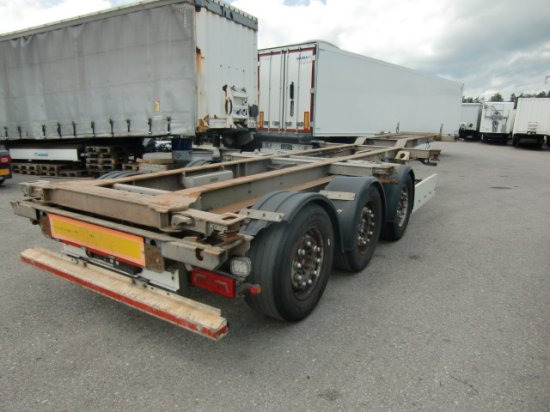 Schmitz Containerchassi 3-achsig SCF 24G45 Slider - نصف مقطورة لنقل الحاويات: صورة 4 Schmitz Containerchassi 3-achsig SCF 24G45 Slider - نصف مقطورة لنقل الحاويات: صورة 4