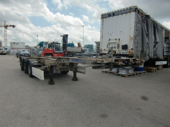 Schmitz Containerchassi 3-achsig SCF 24G45 Slider - نصف مقطورة لنقل الحاويات: صورة 3 Schmitz Containerchassi 3-achsig SCF 24G45 Slider - نصف مقطورة لنقل الحاويات: صورة 3