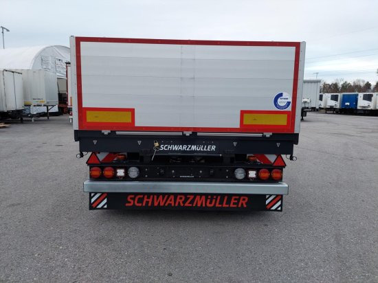 Schwarzmüller 2-Achs Jumbo-Baustoff-Plateauanhänger, BPW-Achsen, Alufelgen, - مقطورات مسطحة: صورة 3 Schwarzmüller 2-Achs Jumbo-Baustoff-Plateauanhänger, BPW-Achsen, Alufelgen, - مقطورات مسطحة: صورة 3