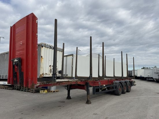 Schwarzmüller Holzauflieger 6 Rungenpaare, BPW-Achsen - نصف مقطورة اخشاب: صورة 1 Schwarzmüller Holzauflieger 6 Rungenpaare, BPW-Achsen - نصف مقطورة اخشاب: صورة 1