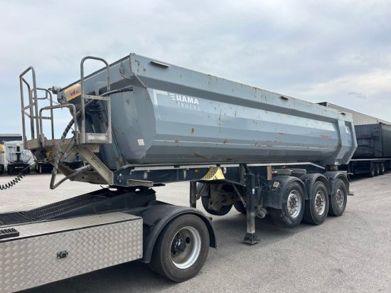 Schwarzmüller Kippmulde 25m³, SAF, Rollplane, Podest, HYVA - قلابة نصف مقطورة نصف مقطورة قلابة: صورة 1 Schwarzmüller Kippmulde 25m³, SAF, Rollplane, Podest, HYVA - قلابة نصف مقطورة نصف مقطورة قلابة: صورة 1