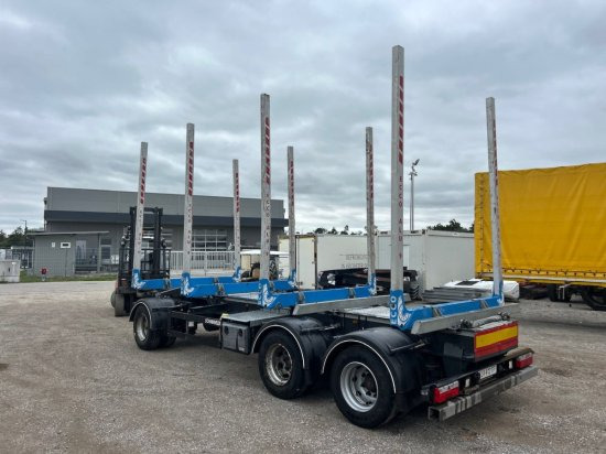 Schwarzmüller N-Serie 3-achs Holzanhänger 4 Rungenpaare - مقطورة اخشاب: صورة 2 Schwarzmüller N-Serie 3-achs Holzanhänger 4 Rungenpaare - مقطورة اخشاب: صورة 2