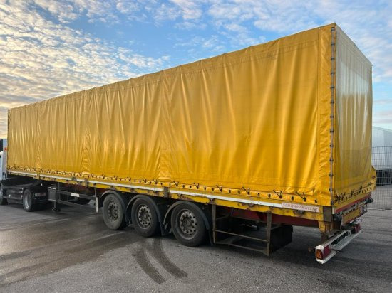 Schwarzmüller Spezialauflieger Schräglader, Coilmulde, Liftachse, Edscha-Verdeck, - نصف مقطورة ستارة: صورة 4 Schwarzmüller Spezialauflieger Schräglader, Coilmulde, Liftachse, Edscha-Verdeck, - نصف مقطورة ستارة: صورة 4