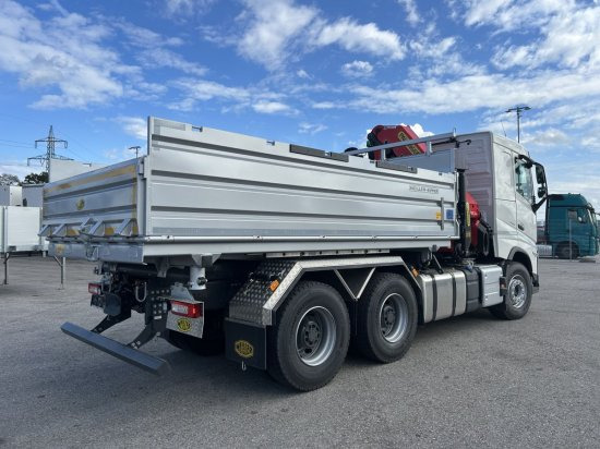 Volvo FH 500 3-Seiten Meiller Kipper mit Palfinger PK22002EH, Retarder, - شاحنة قلاب: صورة 4 Volvo FH 500 3-Seiten Meiller Kipper mit Palfinger PK22002EH, Retarder, - شاحنة قلاب: صورة 4