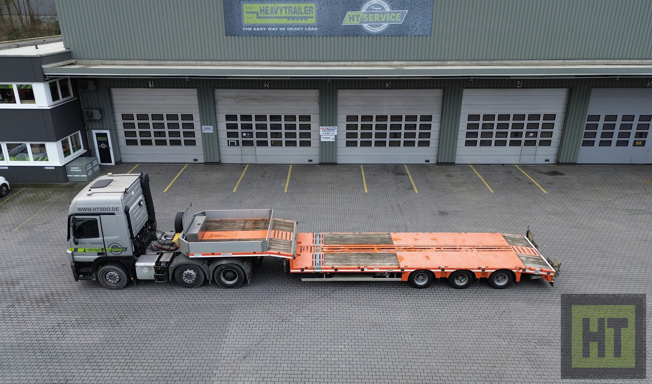 FAYMONVILLE MAX Trailer 3-Achs-Tele-Semi nachlaufgelenkt - عربة منخفضة مسطحة نصف مقطورة: صورة 2 FAYMONVILLE MAX Trailer 3-Achs-Tele-Semi nachlaufgelenkt - عربة منخفضة مسطحة نصف مقطورة: صورة 2
