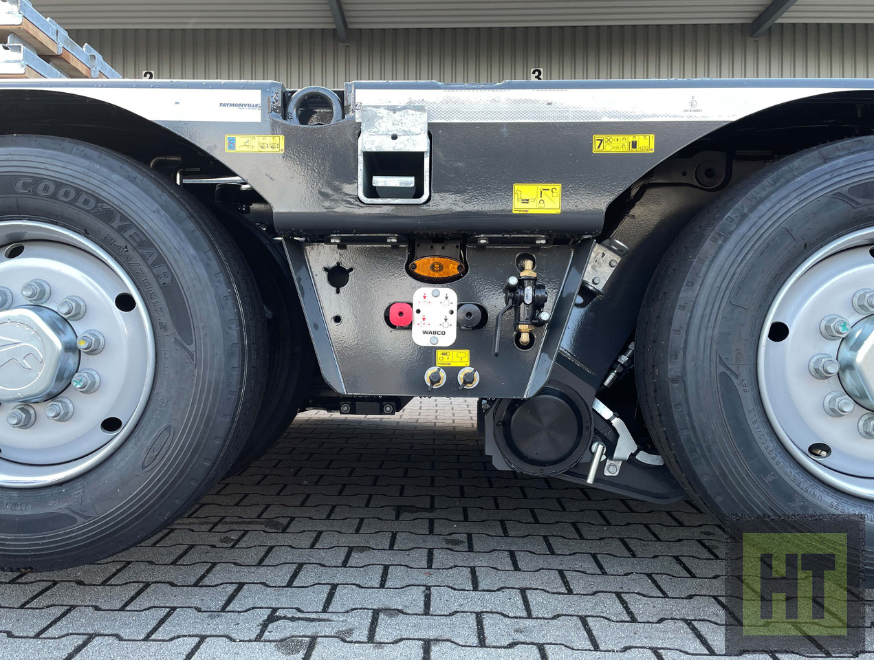 Faymonville 6-Achs-Tele-Semi mit PA-X Achssystem - عربة منخفضة مسطحة نصف مقطورة: صورة 5 Faymonville 6-Achs-Tele-Semi mit PA-X Achssystem - عربة منخفضة مسطحة نصف مقطورة: صورة 5