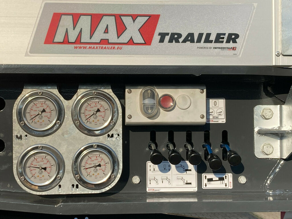 Faymonville MAX Trailer 2-Achs-Tiefbett mit Pendelachsen - عربة منخفضة مسطحة نصف مقطورة: صورة 4 Faymonville MAX Trailer 2-Achs-Tiefbett mit Pendelachsen - عربة منخفضة مسطحة نصف مقطورة: صورة 4