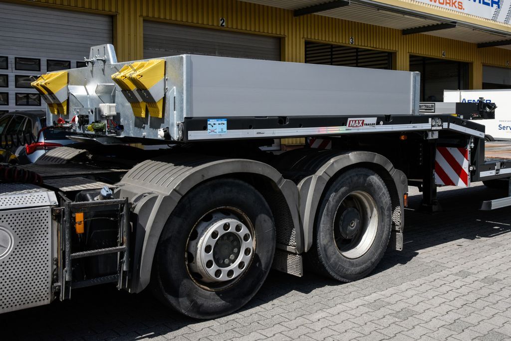 Faymonville MAX Trailer 3-Achs-Tele-Semi-zwangsgelenkt - عربة منخفضة مسطحة نصف مقطورة: صورة 2 Faymonville MAX Trailer 3-Achs-Tele-Semi-zwangsgelenkt - عربة منخفضة مسطحة نصف مقطورة: صورة 2