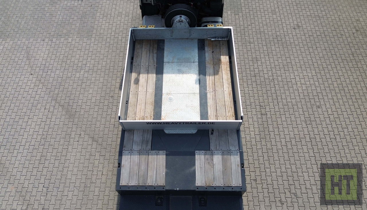 Faymonville MAX Trailer 4-Achs-Doppeltele-Semi-zwangsgelenkt - عربة منخفضة مسطحة نصف مقطورة: صورة 4 Faymonville MAX Trailer 4-Achs-Doppeltele-Semi-zwangsgelenkt - عربة منخفضة مسطحة نصف مقطورة: صورة 4