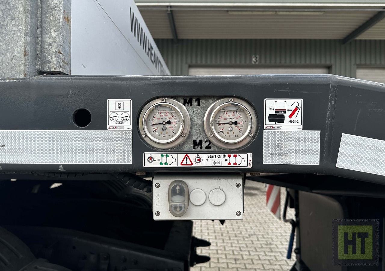 Faymonville MAX Trailer 4-Achs-Doppeltele-Semi-zwangsgelenkt - عربة منخفضة مسطحة نصف مقطورة: صورة 5 Faymonville MAX Trailer 4-Achs-Doppeltele-Semi-zwangsgelenkt - عربة منخفضة مسطحة نصف مقطورة: صورة 5