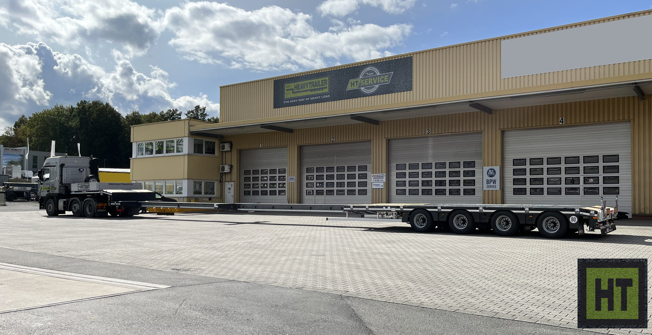 Faymonville MAX Trailer 4-Achs-Doppeltele-Semi-zwangsgelenkt - عربة منخفضة مسطحة نصف مقطورة: صورة 2 Faymonville MAX Trailer 4-Achs-Doppeltele-Semi-zwangsgelenkt - عربة منخفضة مسطحة نصف مقطورة: صورة 2