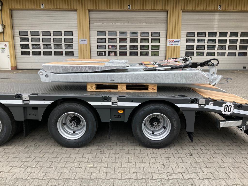 Faymonville MAX Trailer 4-Achs-Tele-Semi-nachlaufgelenkt - عربة منخفضة مسطحة نصف مقطورة: صورة 5 Faymonville MAX Trailer 4-Achs-Tele-Semi-nachlaufgelenkt - عربة منخفضة مسطحة نصف مقطورة: صورة 5