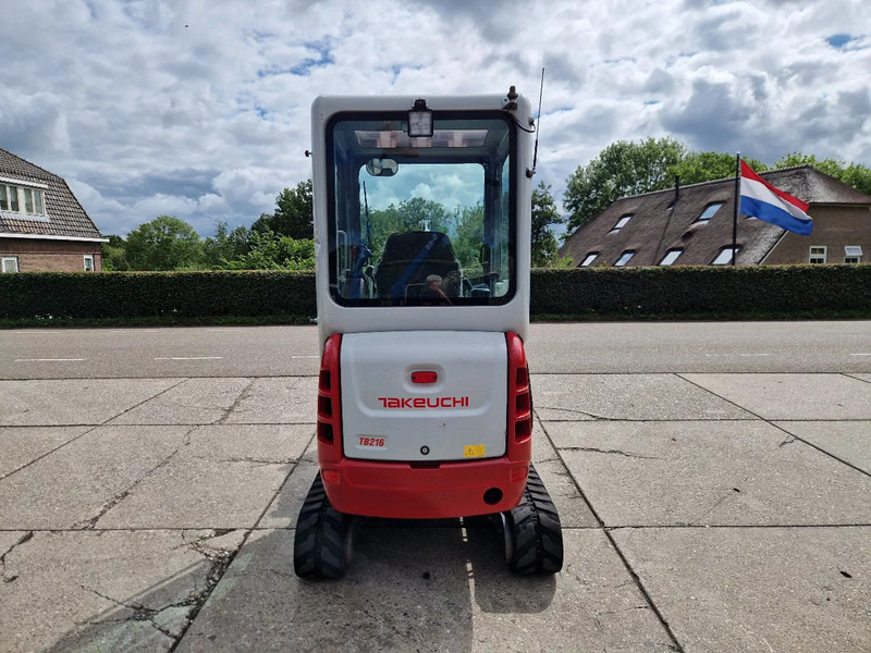 حفارة مُصَّغرة Takeuchi TB216 met 2089 uur: صورة 19