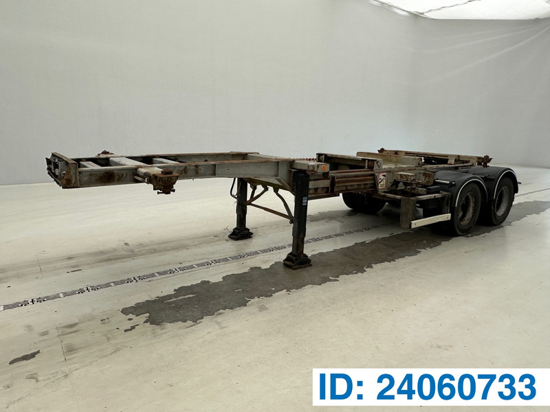 ASCA Bi-train skelet 20 ft - نصف مقطورة لنقل الحاويات: صورة 1 ASCA Bi-train skelet 20 ft - نصف مقطورة لنقل الحاويات: صورة 1